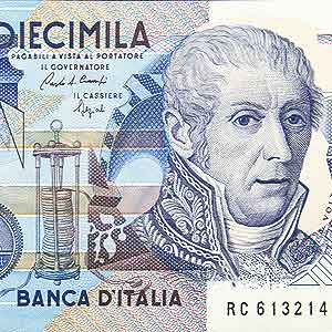 Bild zeigt Alessandro Volta